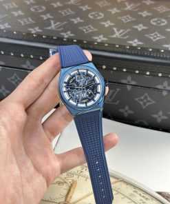 Zenith Defy Classic Replica Watches Skeleton Blue Dial LF Factory 41mm (10)