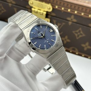 Omega Constellation Co-Axial Replica 1 1 Blue Dial VS Factory 38mm (1)