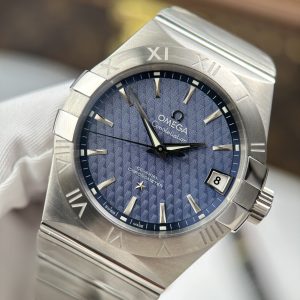 Omega Constellation Co-Axial Replica 1 1 Blue Dial VS Factory 38mm (1)