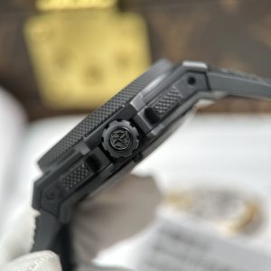 Hublot Big Bang 20th Anniversary Chronograph Ceramic Đen Replica 1 1 BBA Factory 43mm (1)