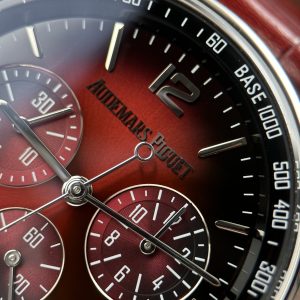 Audemars Piguet Code 11.59 Red Dial Replica 11 Leather Strap Factory APS 41mm Watch (1)