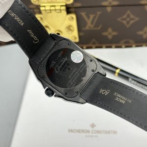 Cartier Santos 100 XL Replica Watches Black Automatic Movement 51.1×41 (1)