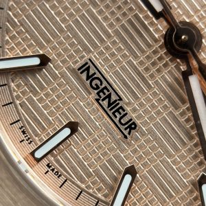 IWC Ingenieur Super Clone Watches Rose Gold Dial GH Factory 40mm (1)