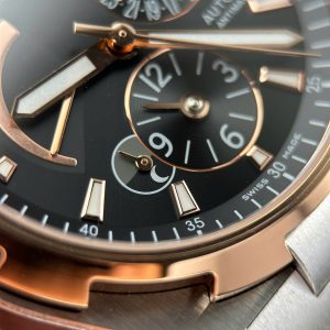 Vacheron Constantin Overseas Dual Time 47450 Demi Rose Gold Replica 1 1 9F Factory 42mm (1)