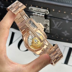 Vacheron Constantin Overseas 4500V Rose Gold Replica 11 Blue Dial MKS Factory 41mm (1)