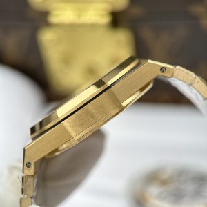 Audemars Piguet Royal Oak Chronograph 26331 Yellow Gold Green Dial APS Factory 41mm (1)