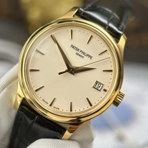Patek Philippe Calatrava 5227J Yellow Gold Super Clone Watches 3K Factory 39mm (1)
