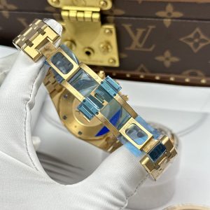 Audemars Piguet Royal Oak Chronograph 26331 Yellow Gold Green Dial APS Factory 41mm (1)