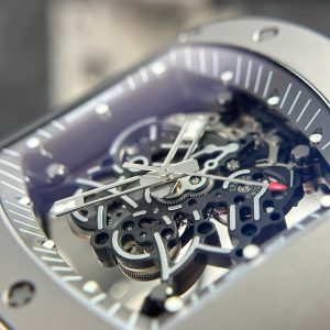 Richard Mille RM055 Bubba Watson Grey Boutique Edition Replica Watch Rubber Strap ZF Factory 42.7 x 49 (1)