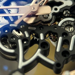 Richard Mille RM055 Carbon NTPT Replica Watches Rose Gold Dial ZF Factory 49.9×42 (1)