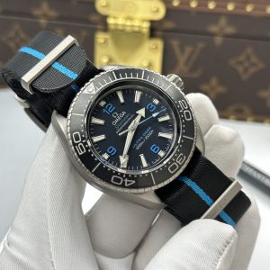 Omega Seamaster Planet Ocean 6000M Ultra Deep Titanium Rep 1 1 Black Dial VS Factory 45 (7)