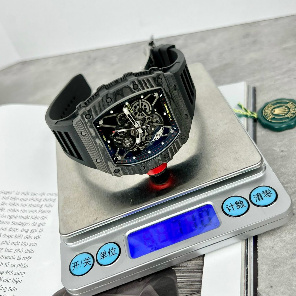 Richard Mille RM35-01 Replica Watches Best Quality Full Carbon 44mm (2)