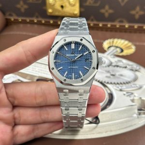 Audemars Piguet Royal Oak 15450 Replica 11 Blue Dial ZF 37mm (1)