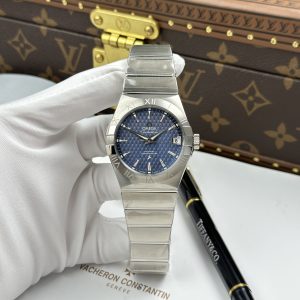 Omega Constellation Co-Axial Replica 1 1 Blue Dial VS Factory 38mm (1)