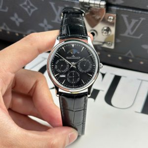 Jaeger LeCoultre Master Ultrathin Perpetual Calendar Replica 1 1 Black Dial VR Factory 39mm (1)