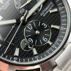 Vacheron Constantin Overseas Dual Time 47450 Black Dial Replica Watch 9F Factory 42mm (1)