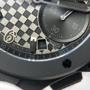 Hublot Big Bang 20th Anniversary Chronograph Ceramic Đen Replica 1 1 BBA Factory 43mm (1)