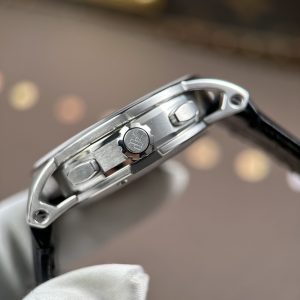 Audemars Piguet Code 11.59 Black Dial Super Clone Watches Factory Leather Strap APS 41mm (1)