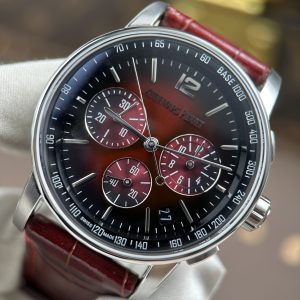 Audemars Piguet Code 11.59 Red Dial Replica 11 Leather Strap Factory APS 41mm Watch (1)