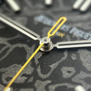 Audemars Piguet Royal Oak 15500 DiW Carbon NTPT Super Clone Watches Second Hand Yellow 41mm (1)