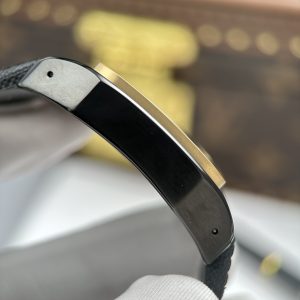 Cartier Santos 100 XL Demi Yellow Gold Replica Watches 51.1×41 (1)