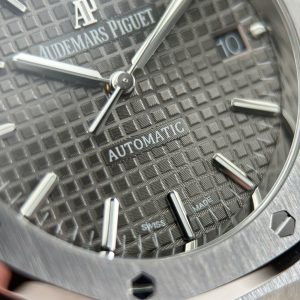 Audemars Piguet Royal Oak 15450 Gray Dial Replica 11 ZF Factory 37mm (1)