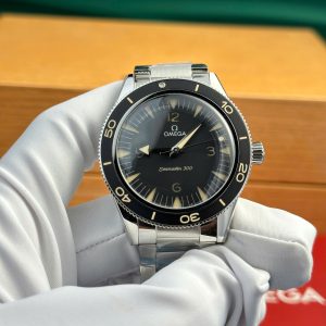 Omega Seamaster 300 Heritage Chronometer Black Dial Replica Watch VS Factory 41mm (1)
