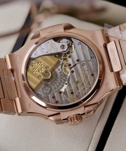 Patek Philippe Nautilus 5712R 18K Rose Gold Wrapped Gray Dial (10)