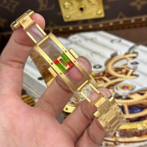 Audemars Piguet Royal Oak Jumbo Extra-thin Openworked 16204 Yellow Gold Replica Watches APS Factory 41mm (1)