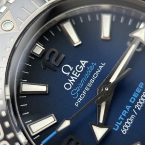 Omega Seamaster Planet Ocean 6000M Ultra Deep Rep 1 1 Blue Dial VS Factory 45 (1)