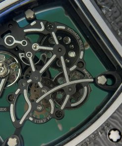Richard Mille Best Replica Watch White Rubber Strap Carbon NTPT ZF Factory (13)