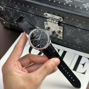 Jaeger LeCoultre Master Ultrathin Perpetual Calendar Replica 1 1 Black Dial VR Factory 39mm (1)