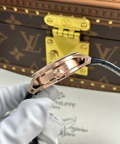 Audemars Piguet 26600 Tourbillon Openworked Replica 11 Watch Black Leather Strap 41mm (2)