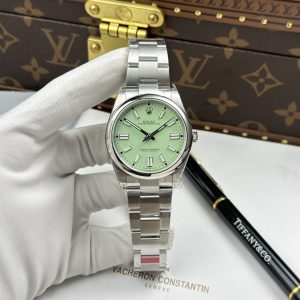 Rolex Oyster Perpetual 134300 Replica Watch Pistachio Dial VS Factory 41mm (1)