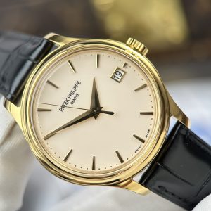 Patek Philippe Calatrava 5227J Yellow Gold Super Clone Watches 3K Factory 39mm (1)