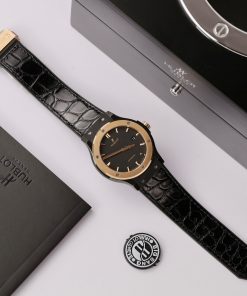 Hublot Best Replica Watch Classic Fusion Ceramic Demi King Gold 42mm (2)